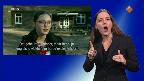 NOS Jeugdjournaal met gebarentaal